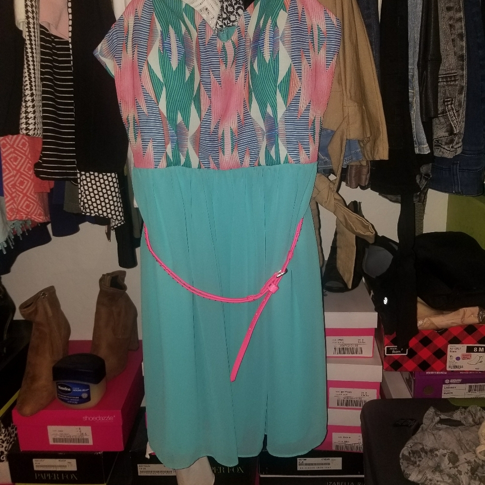 NWT Tube top flowy dress